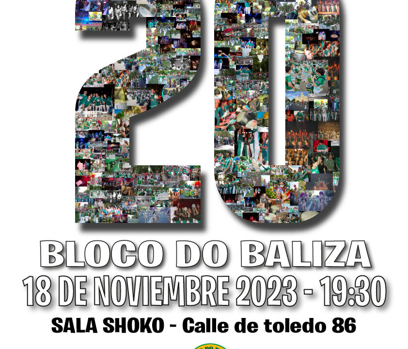 Únete a la Celebración: Bloco do Baliza Cumple 20 Años de Pasión por la Samba y la Batucada
